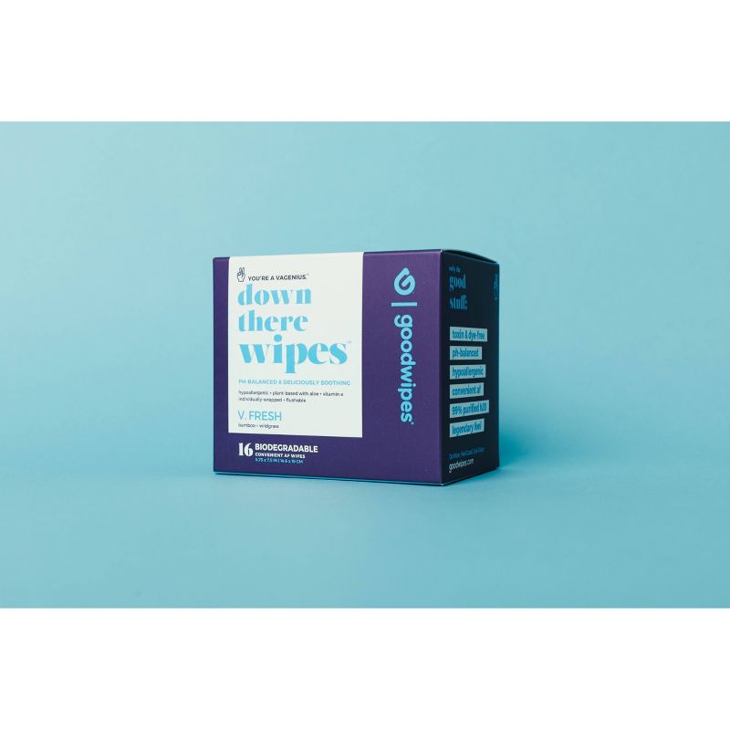 Goodwipes Fresh Down There Wipes - 16ct