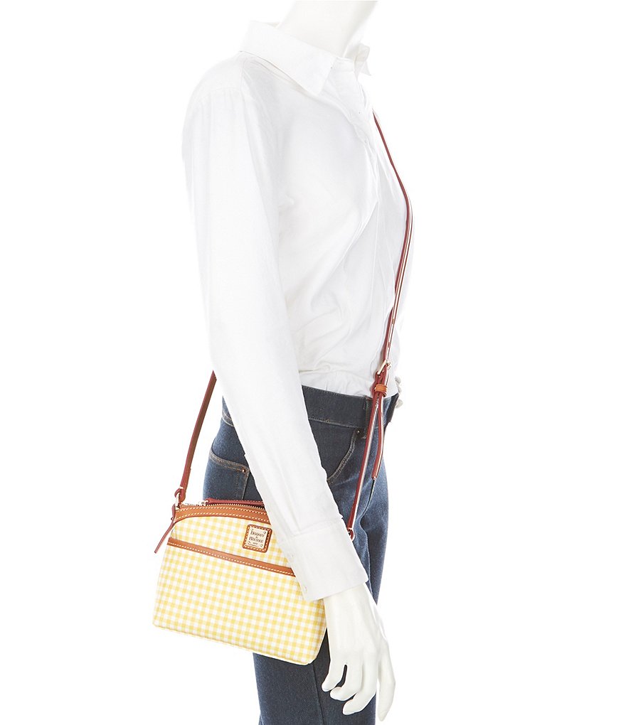 Dooney & Bourke Gingham Collection Domed Crossbody Bag