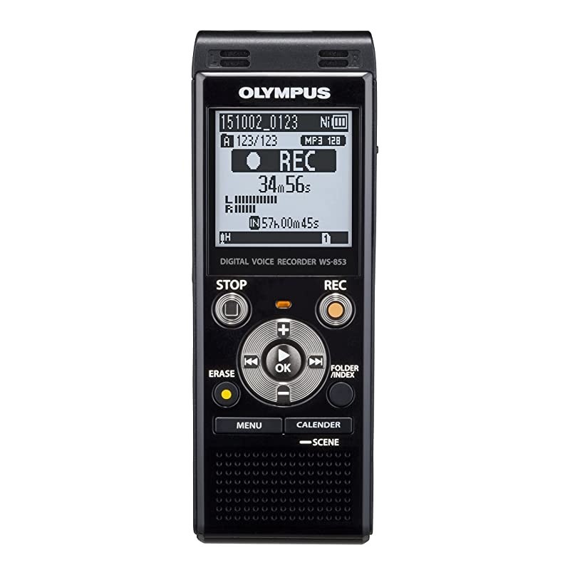 Digital Voice Recorder WS-853, Black (Renewed)