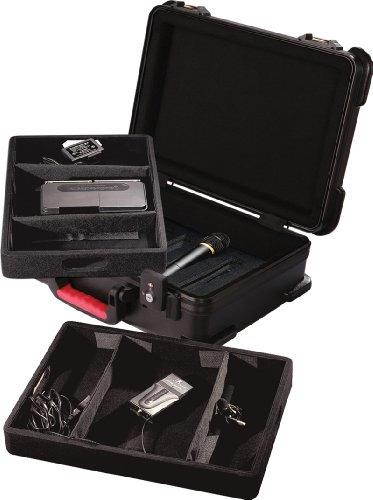 Gator Cases GM7WTSA ATA Molded Case for 7 Wireless Mics; TSA Latches