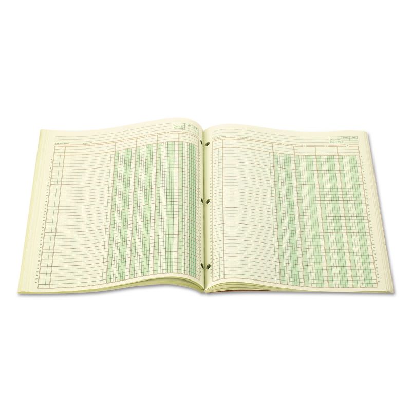 Wilson Jones Accounting Pad Four Eight-Unit Columns Two-sided Letter 50-Sheet Pad G7204A