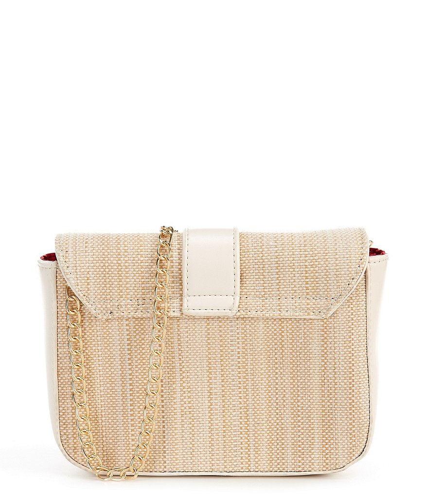 GB Girls Natural Tweed with Buck Crossbody Handbag