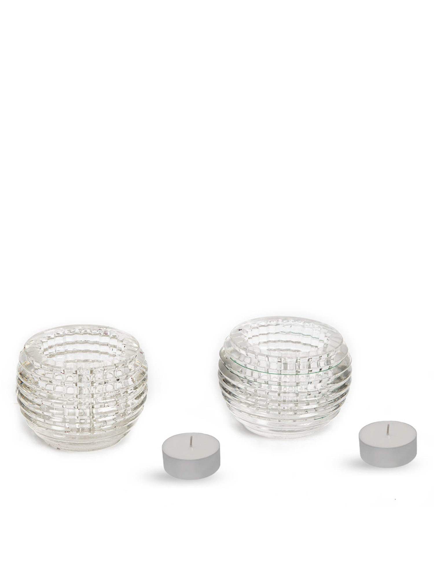 Home4U Noor Crystal Transparent Glass Votive