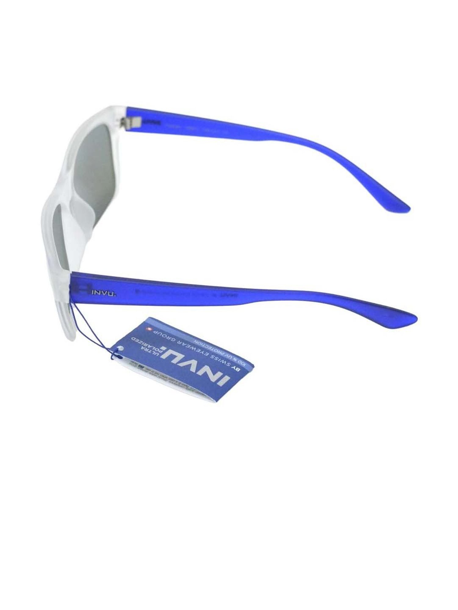 INVU Blue Rectangular UV Protection Sunglasses for Men