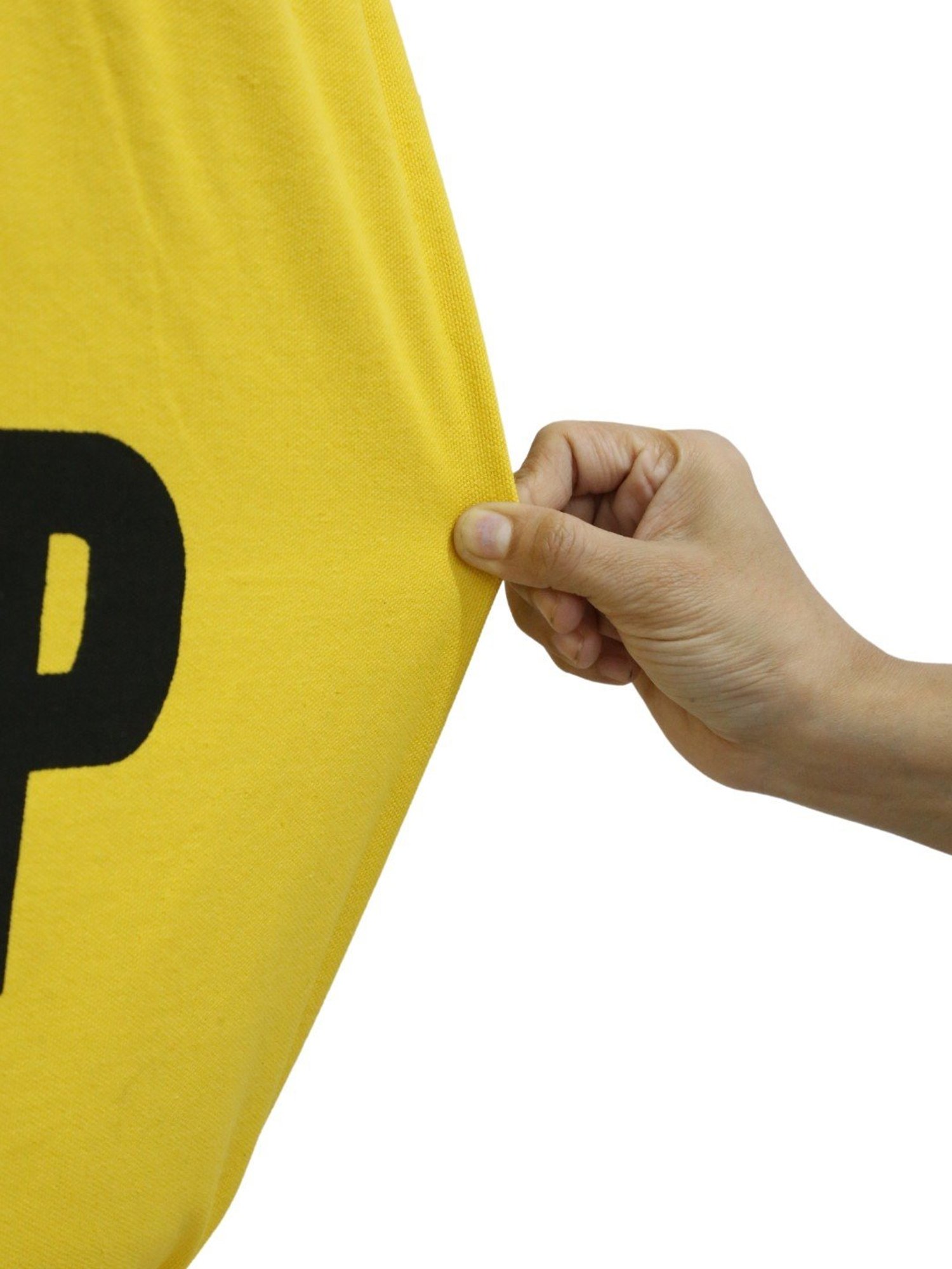 Swayam Printed Yellow & Black Cotton Water Bottle Cover for 20 Liter Jar