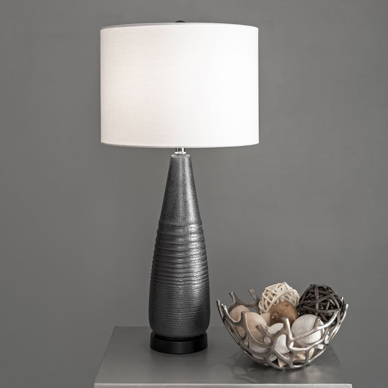 nuLOOM Upland Ceramic 29" Table Lamp Lighting - Copper 29" H x 14" W x 14" D