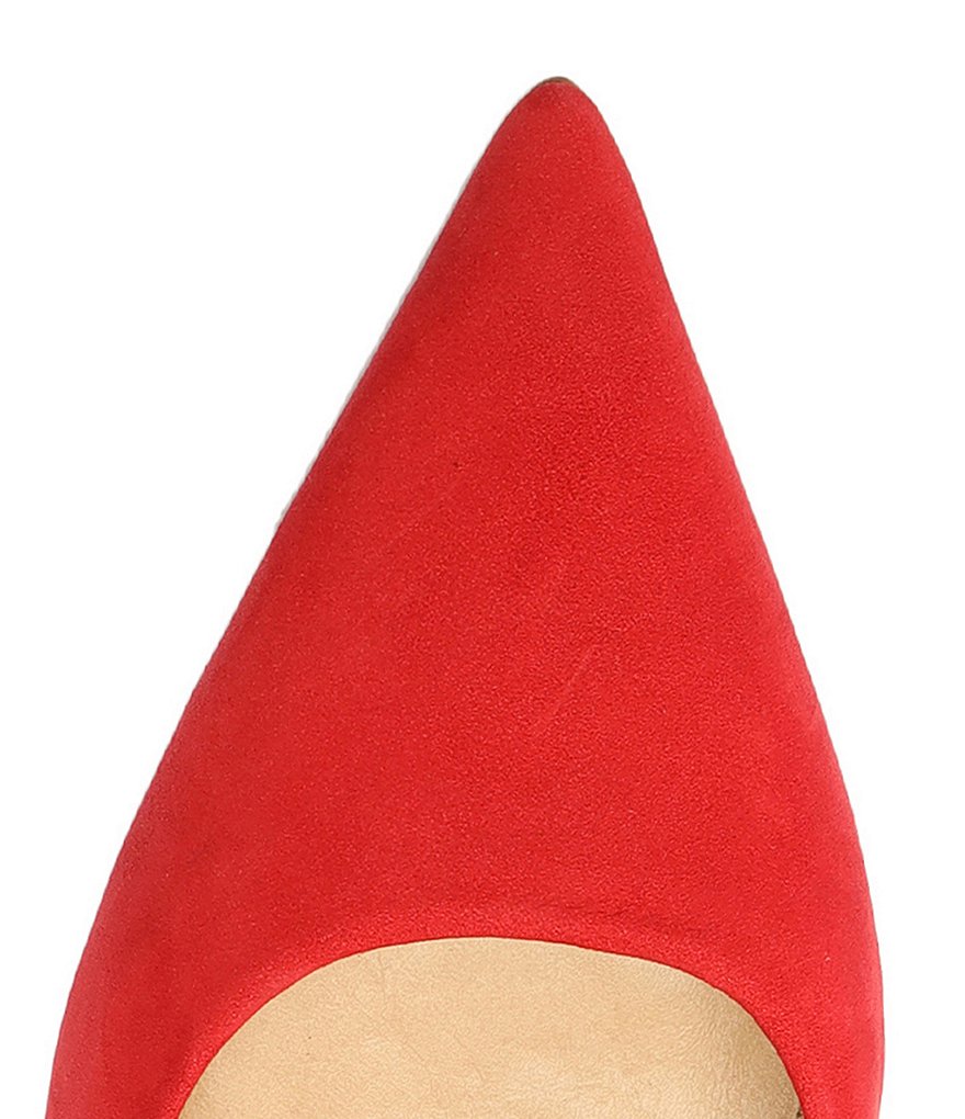 Schutz Lou Suede Pointed Toe Pumps