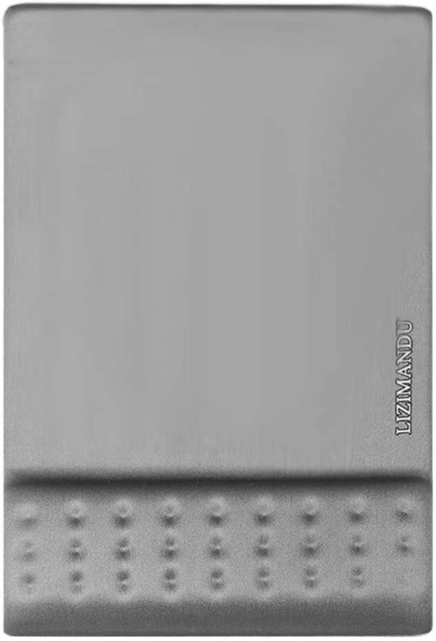 Cheliz Memory Foam Non Slip Mouse Pad Wrist Rest - Durable & Comfortable & Lightweight for Easy Typing & Pain Relief-Ergonomic Support (1-Grey2)