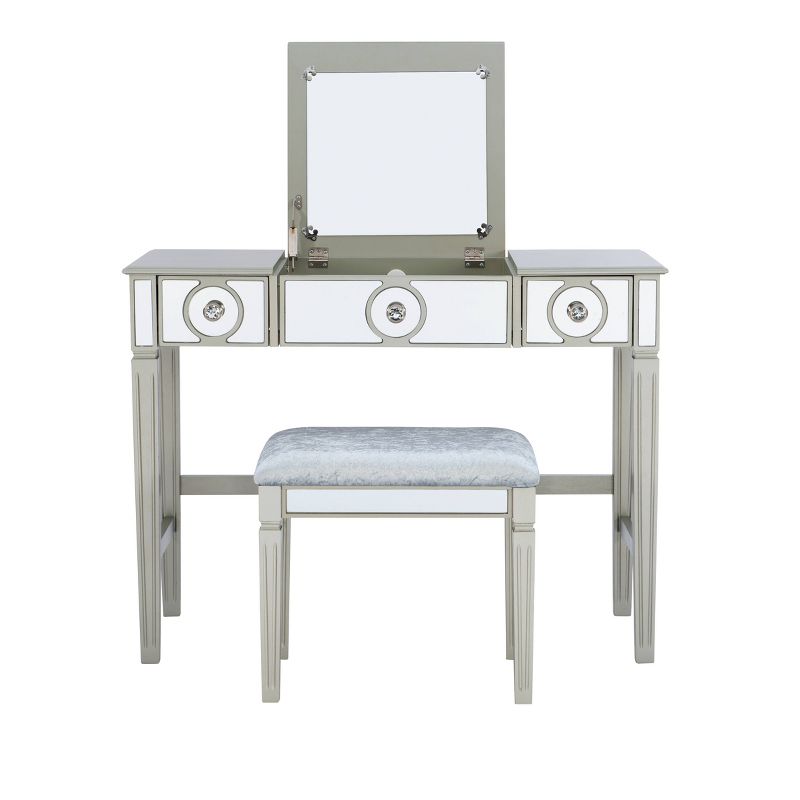 Salisbury Vanity w/Mirror White - Chique
