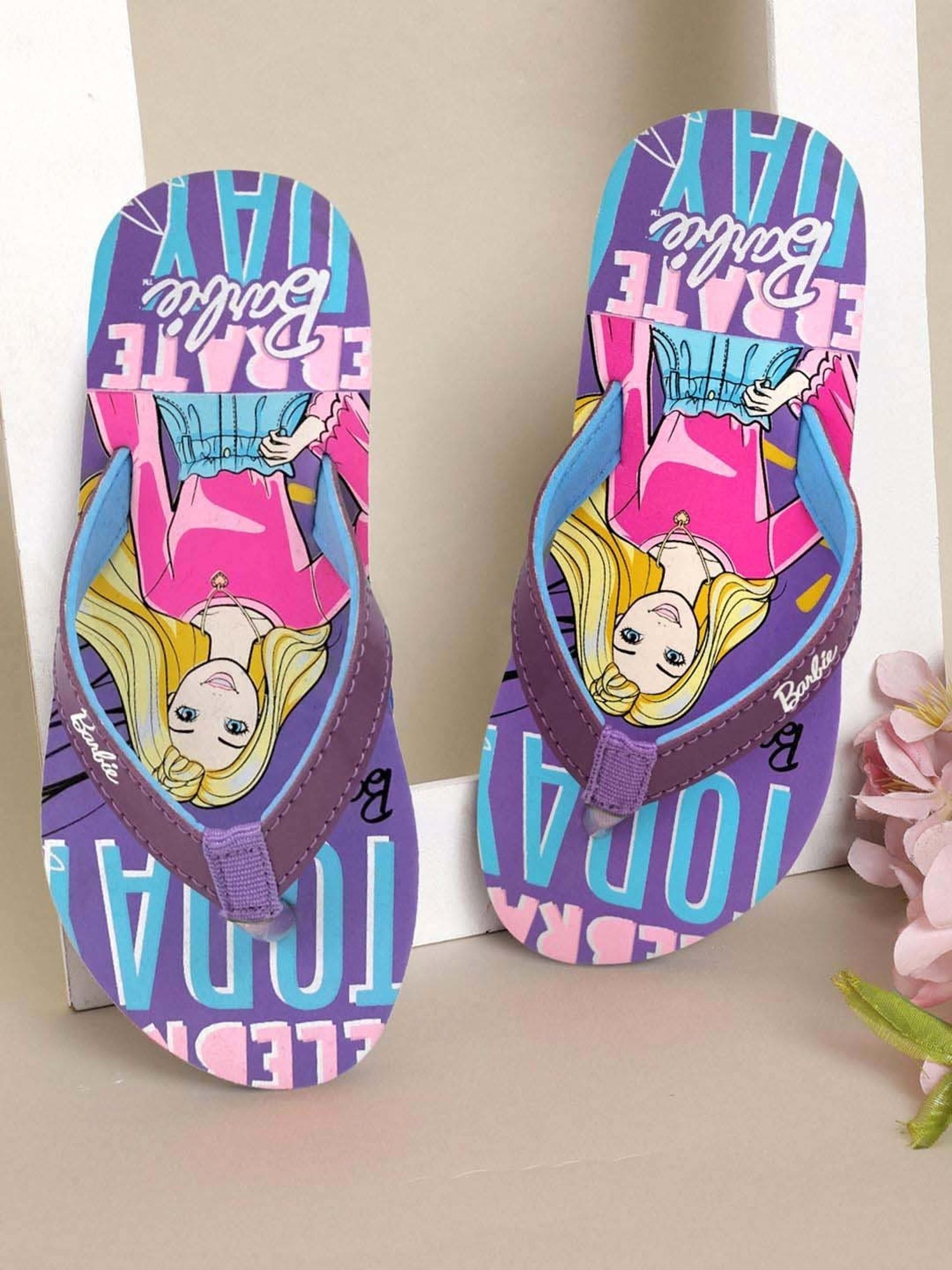 Passion Petals Kids Pink Sling Back Clogs