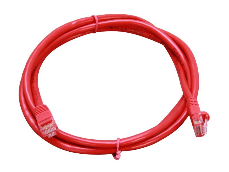 Coboc CY-CAT5E-07-RD 7 ft. 350Mhz UTP Network Cable