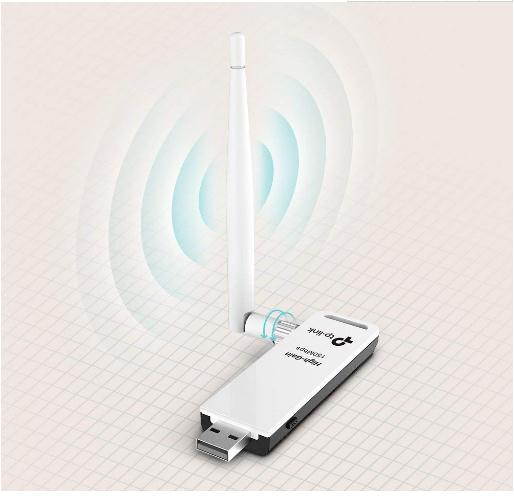 USB WIFI Adapter,TP-Link USB Wifi Dongle 150Mbps High Gain Wireless Network Adapter for PC Desktop and Laptops. Supports Win10/8.1/8/7/XP, Linux 2.6.18~4.4.3, Mac OS 10.9~10.13
