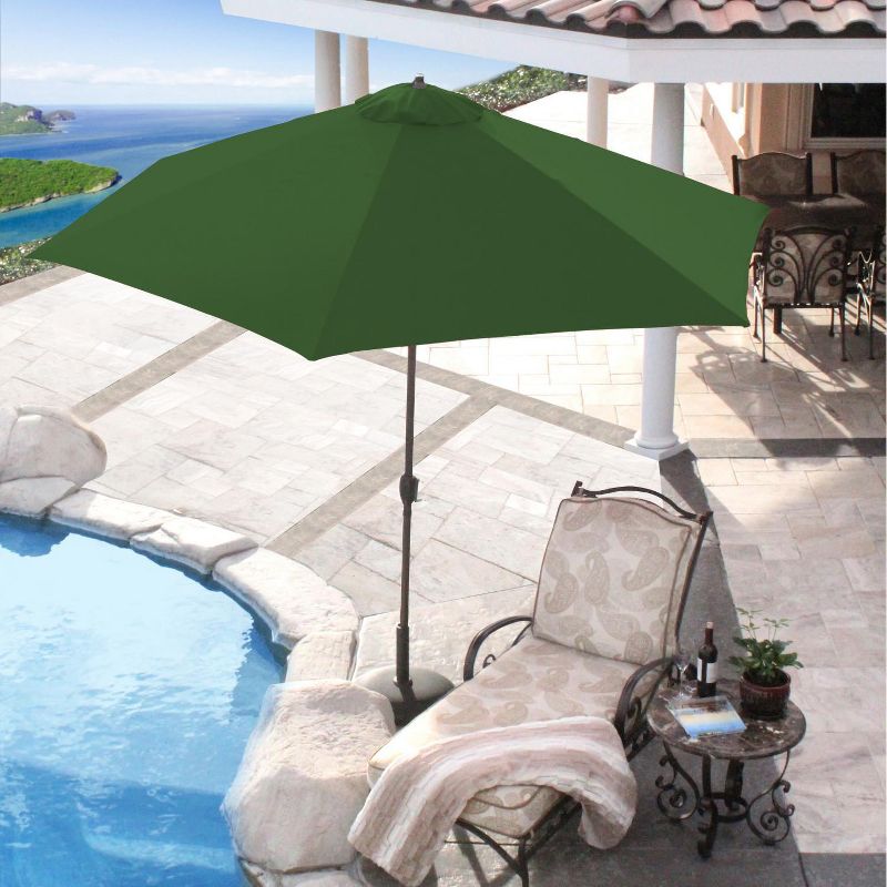 Costway 6.5FT Patio Beach Umbrella Sun Shade Tilt Carry Bag