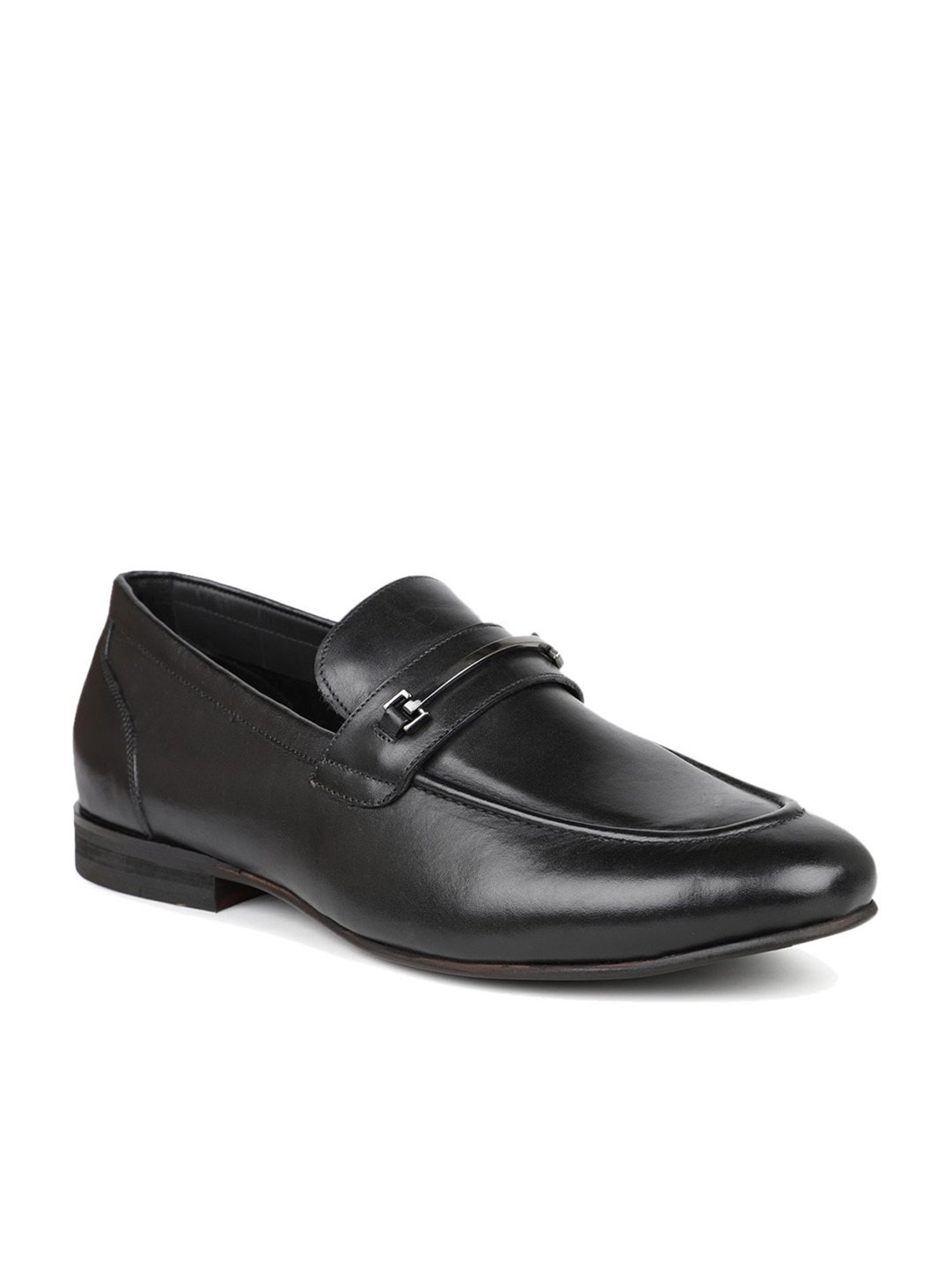 Atesber by Inc.5 Men's Black Formal Loafers