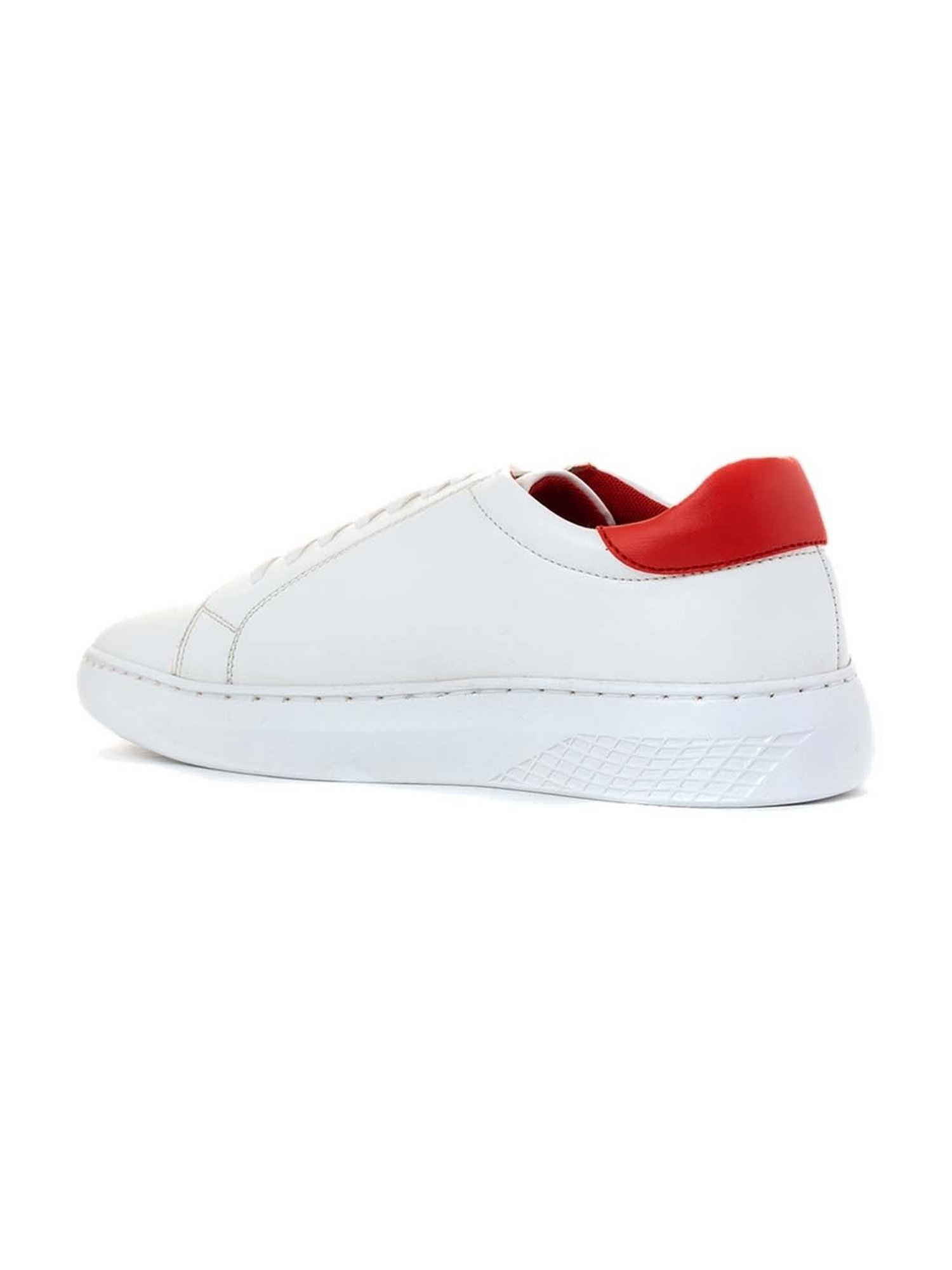 Khadim Men's White Casual Sneakers
