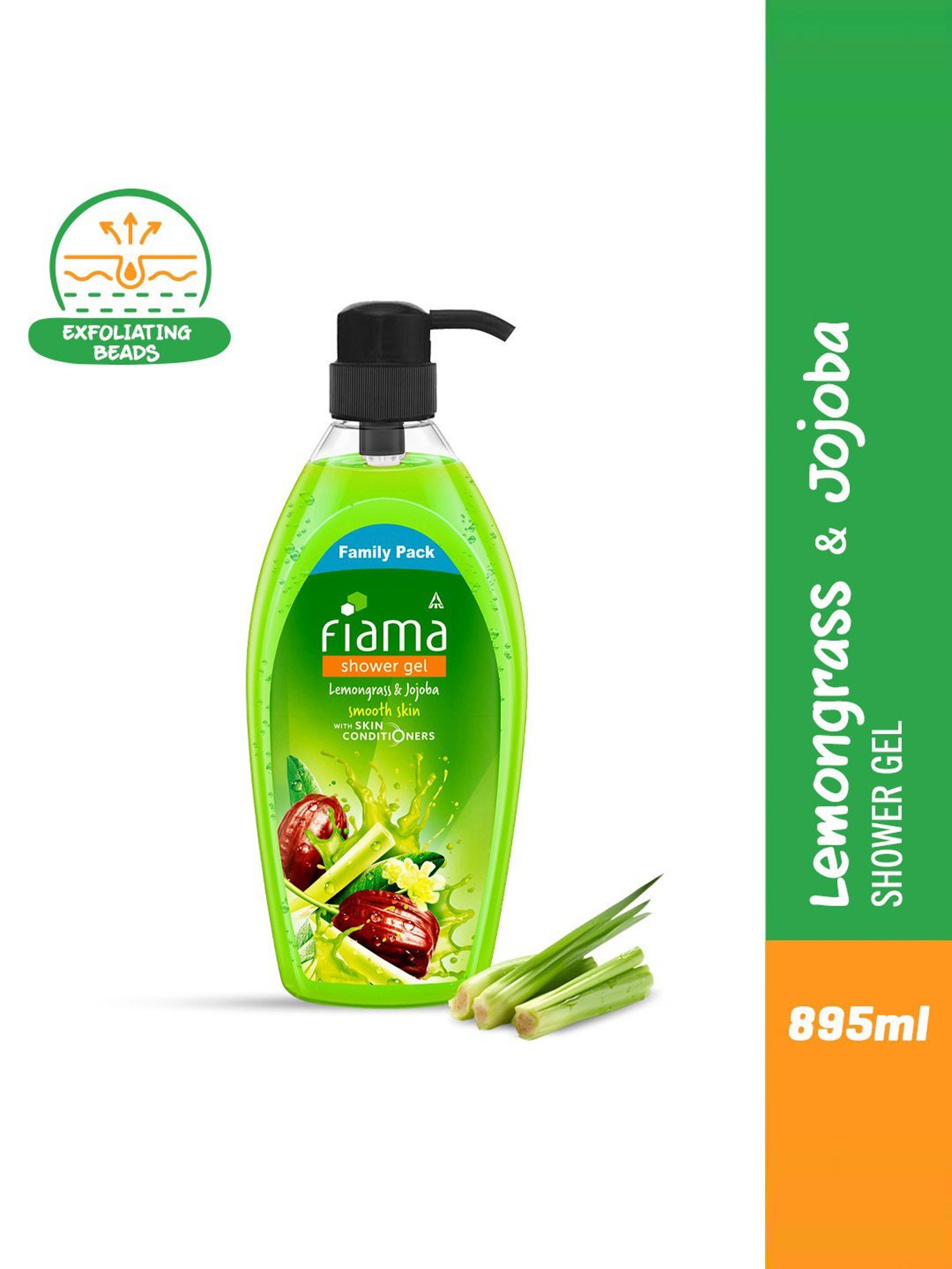 Fiama Lemongrass & Jojoba Shower Gel - 895 ml