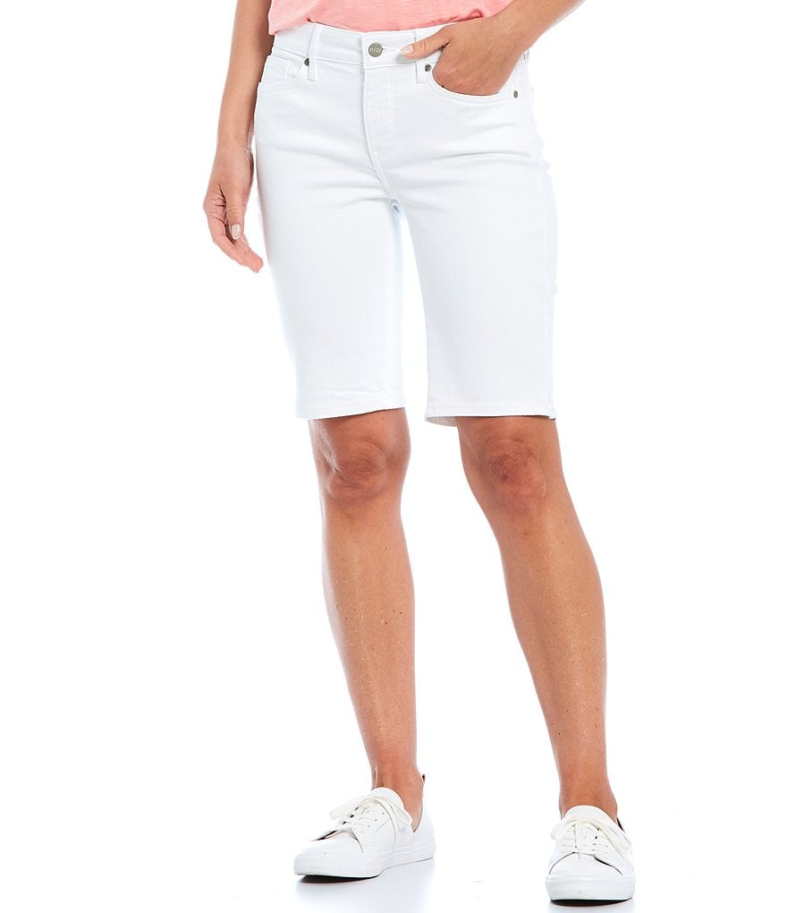 Westbound Petite Size the PARK AVE fit Indigo Skimmer Shorts