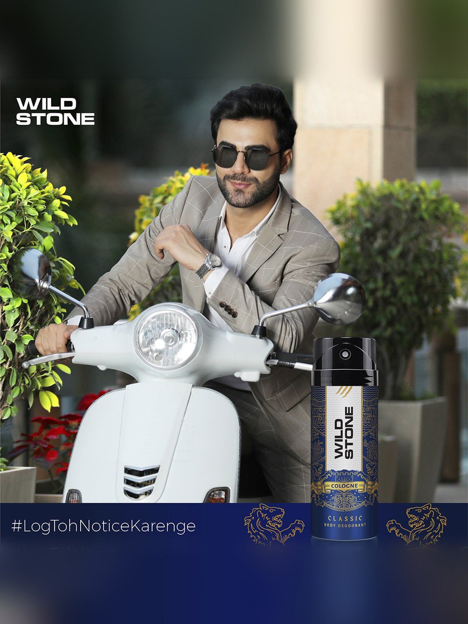 Wild Stone Classic Cologne Deodorant for Men - Pack of 3