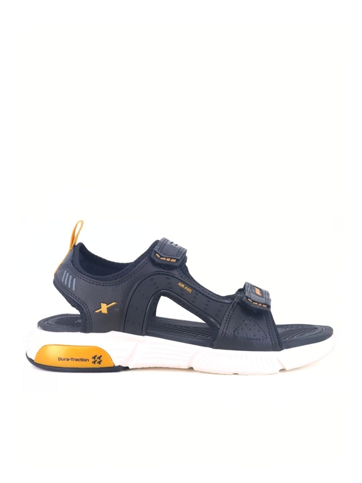 Sparx Men's Black Floater Sandals