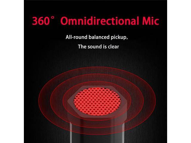 usb microphone Studio PC USB Audio microphone for computer with Volume Adjust ON/OFF Button Wired Professional Mic
