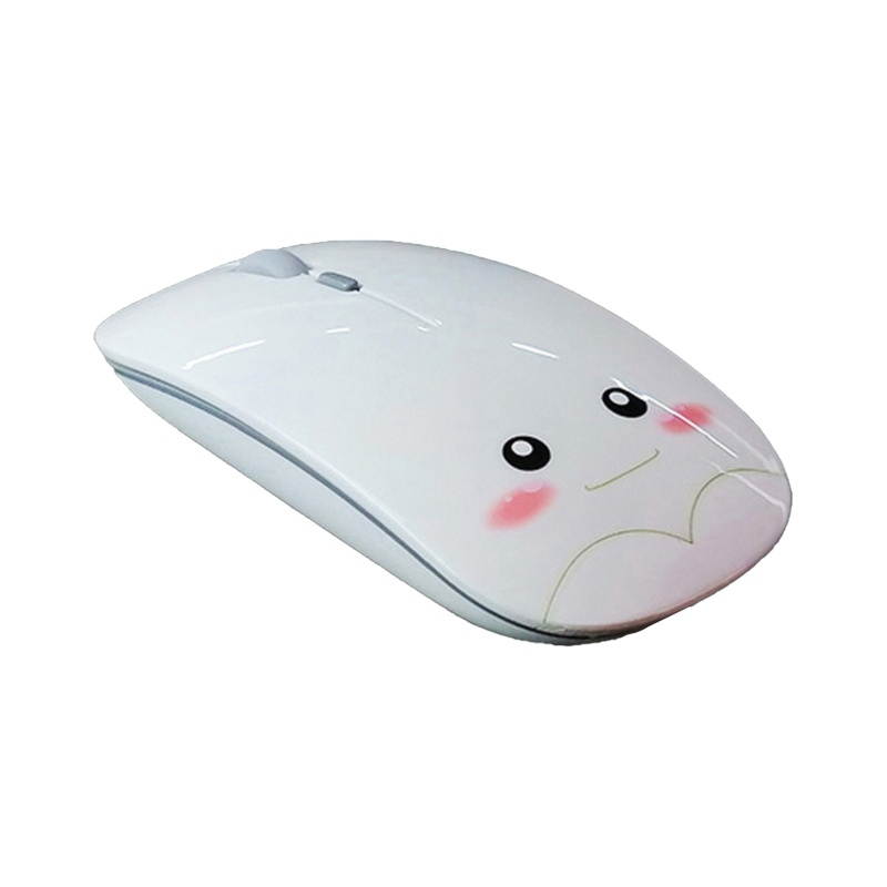Portable 800/1200/1600 DPI Bluetooth 5.0 Wireless Cute Mouse Computer Accessory