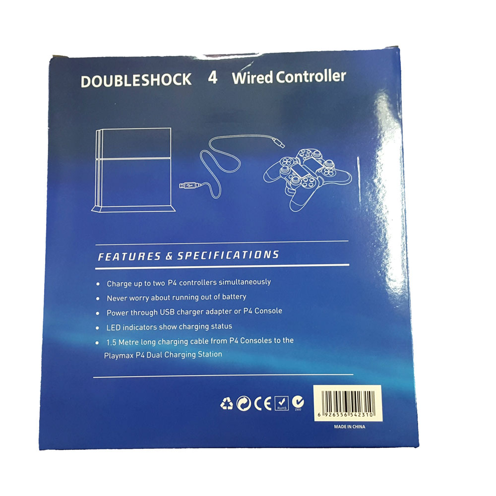 Wired Game Controller for PS4