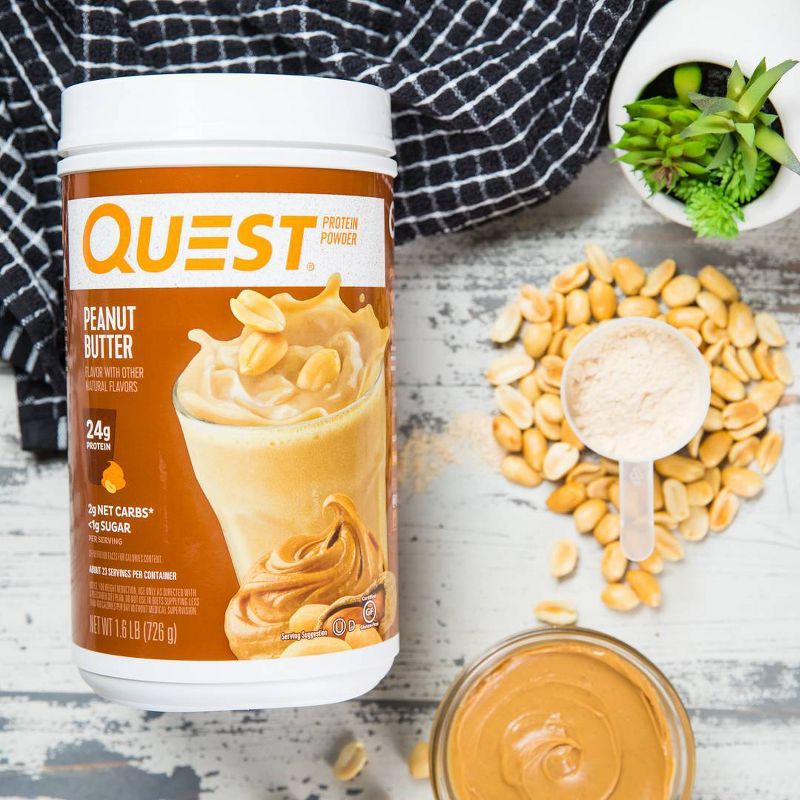 Quest Protein Powder - Peanut Butter - 25.6oz