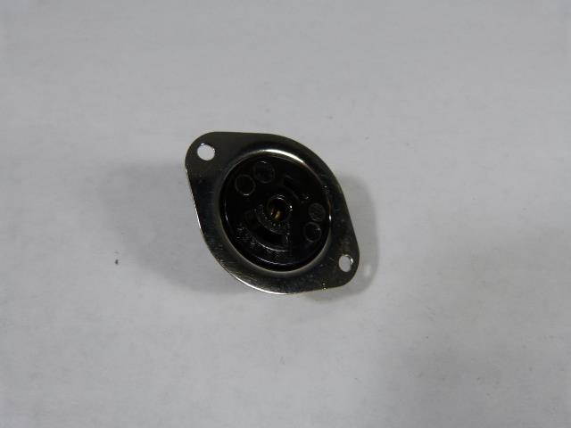 HUBBELL WIRING DEVICE-KELLEMS HBL7596 15A Midget Locking Flanged Receptacle 2P