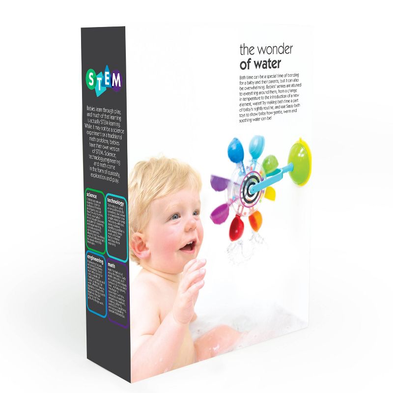 Sassy Whirling Waterfall Suction Toy