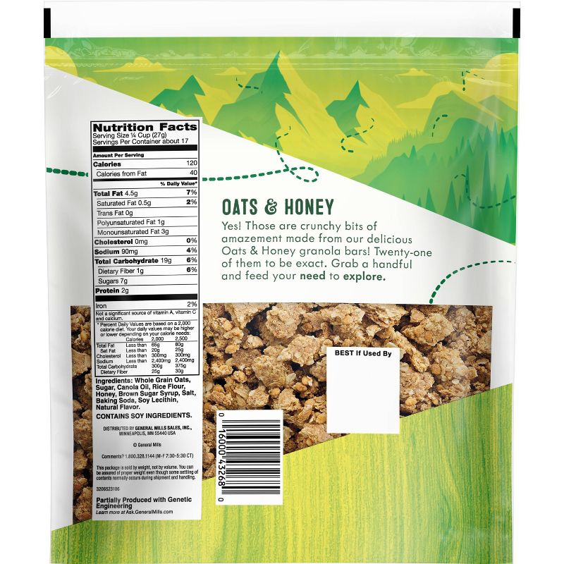 Nature Valley Oats 'N Honey Granola Crunch - 16oz