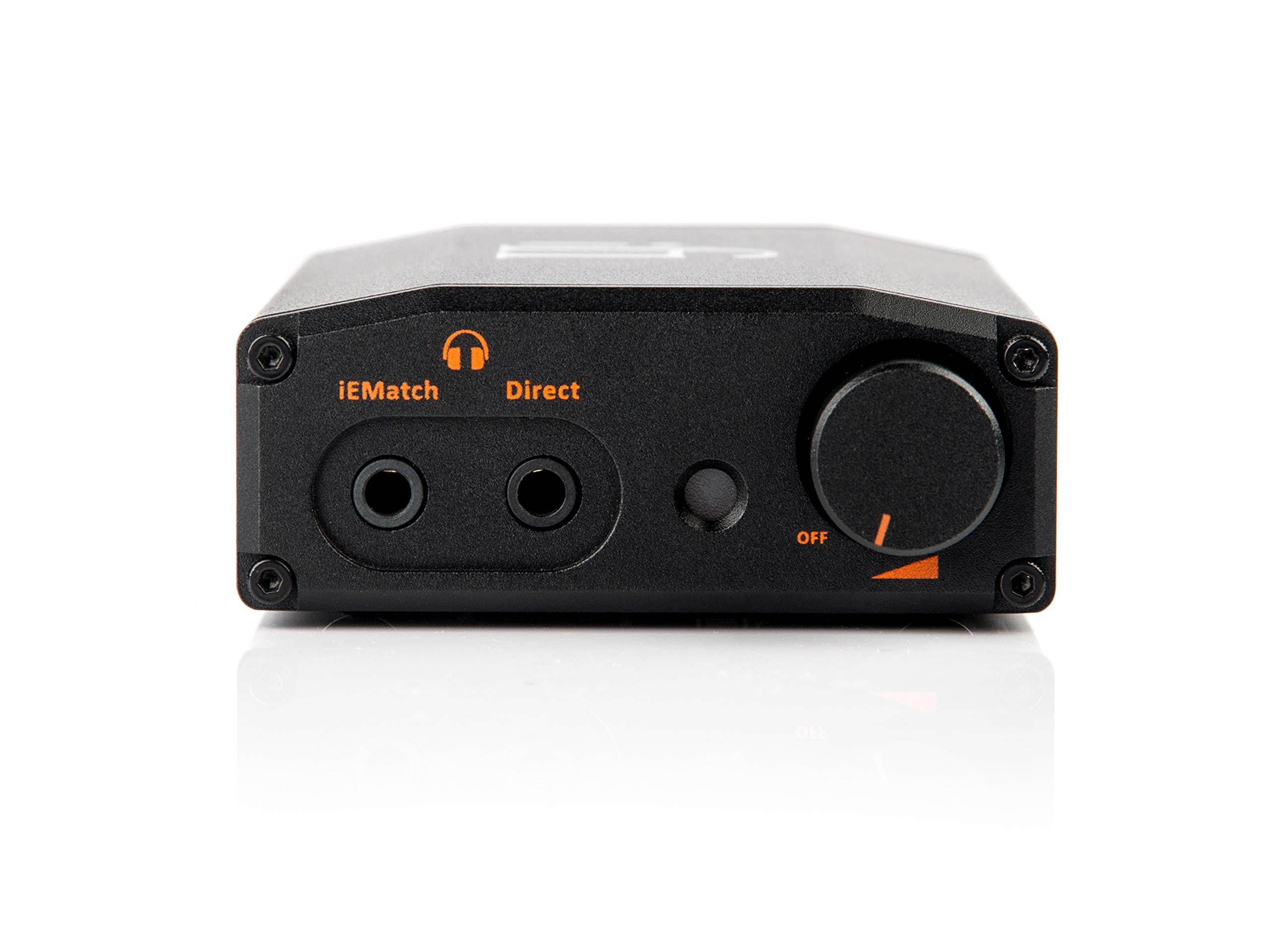 iFi Nano iDSD Black Label Portable USB DAC and Headphone Amplifier with MQA and DSD. Use with Smartphones/Digital Audio Players/Tablets/Laptops - Headphone Upgrade