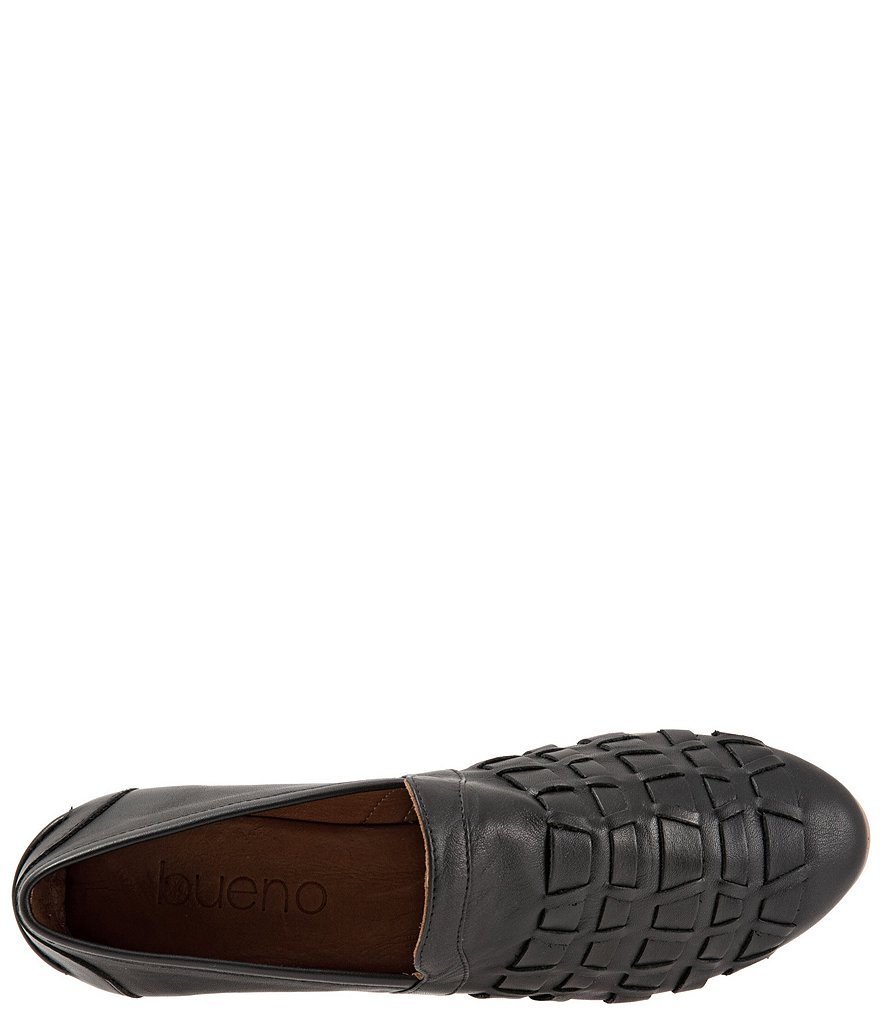 Bueno Kristy Woven Leather Slip-On Flats