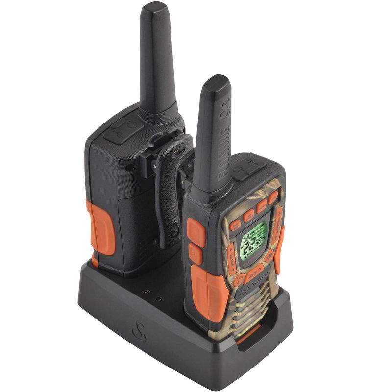 COBRA CXT1045R-FLT 37 Mi Waterproof Floating 2-Way Radios Walkie Talkies, Camo