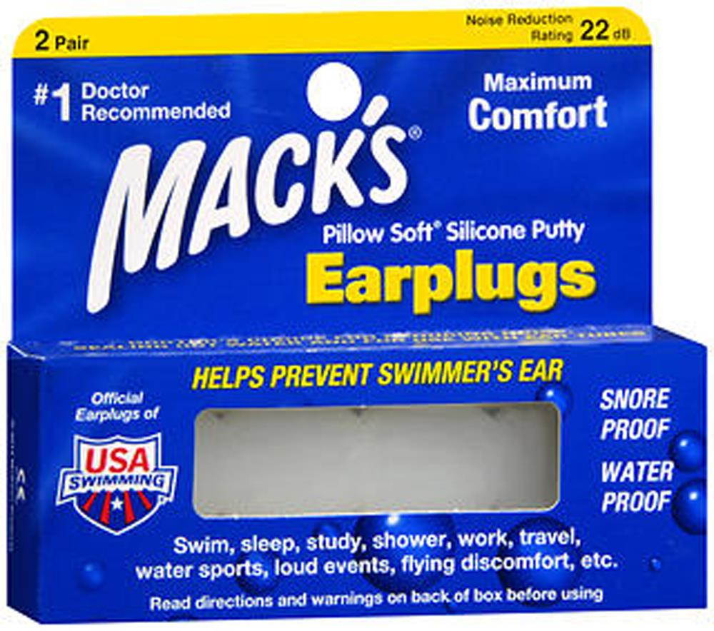 Macks 360003 Pillow Soft Earplug - 2 Pair