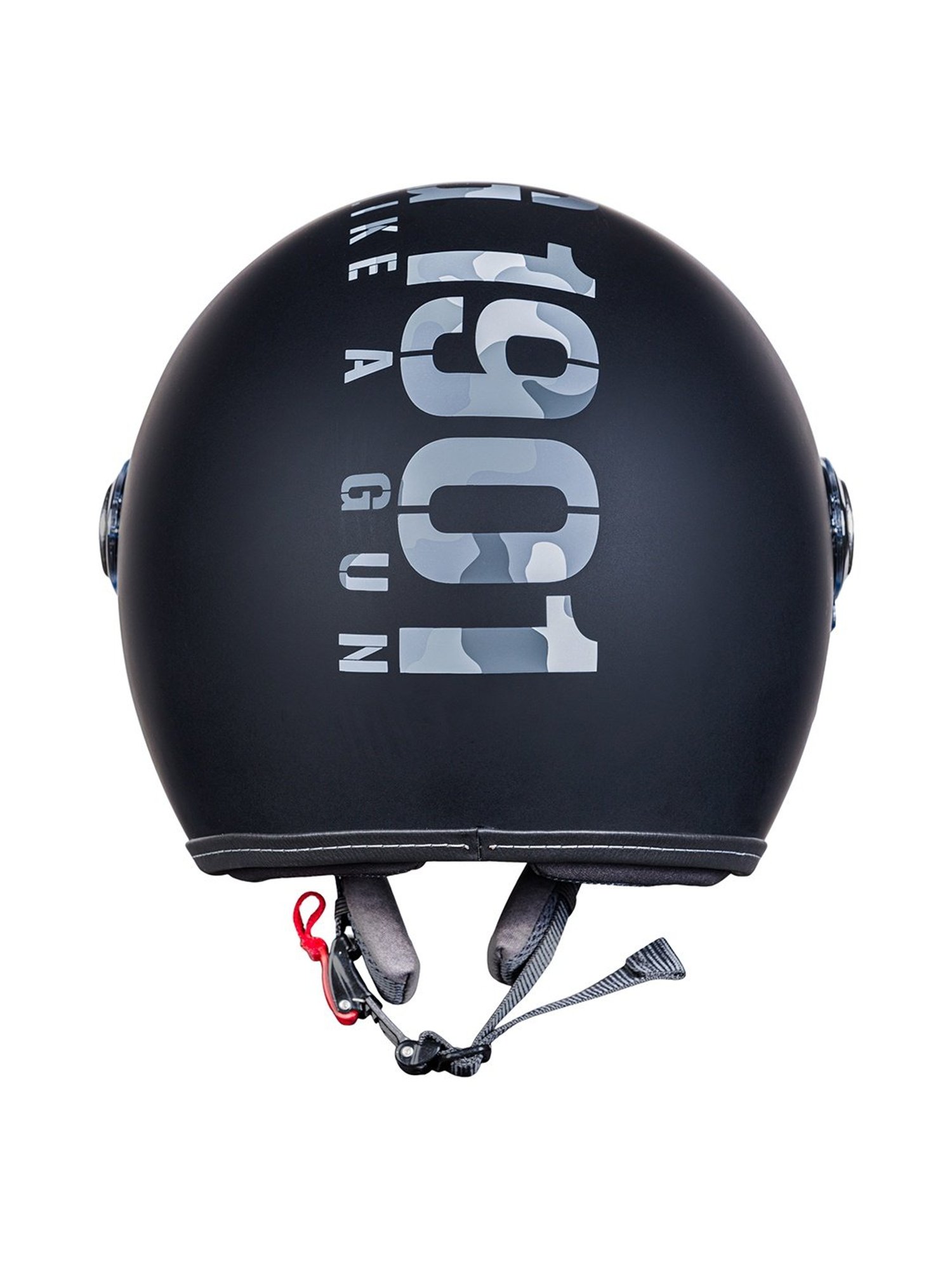 Royal Enfield Chopper Open Face MLG Helmet Matt Black XL
