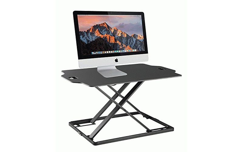 ProHT Standing Desk Height Adjustable Sit-Stand Computer Desk (05516A), Ergonomic Stand Up Desk Computer Workstation Riser for Laptop/Desktop/Monit...
