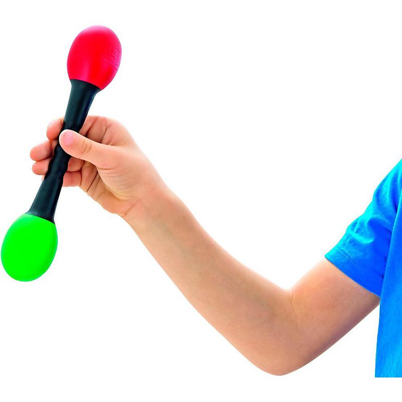 Nino Red and Green Plastic Double Shaker