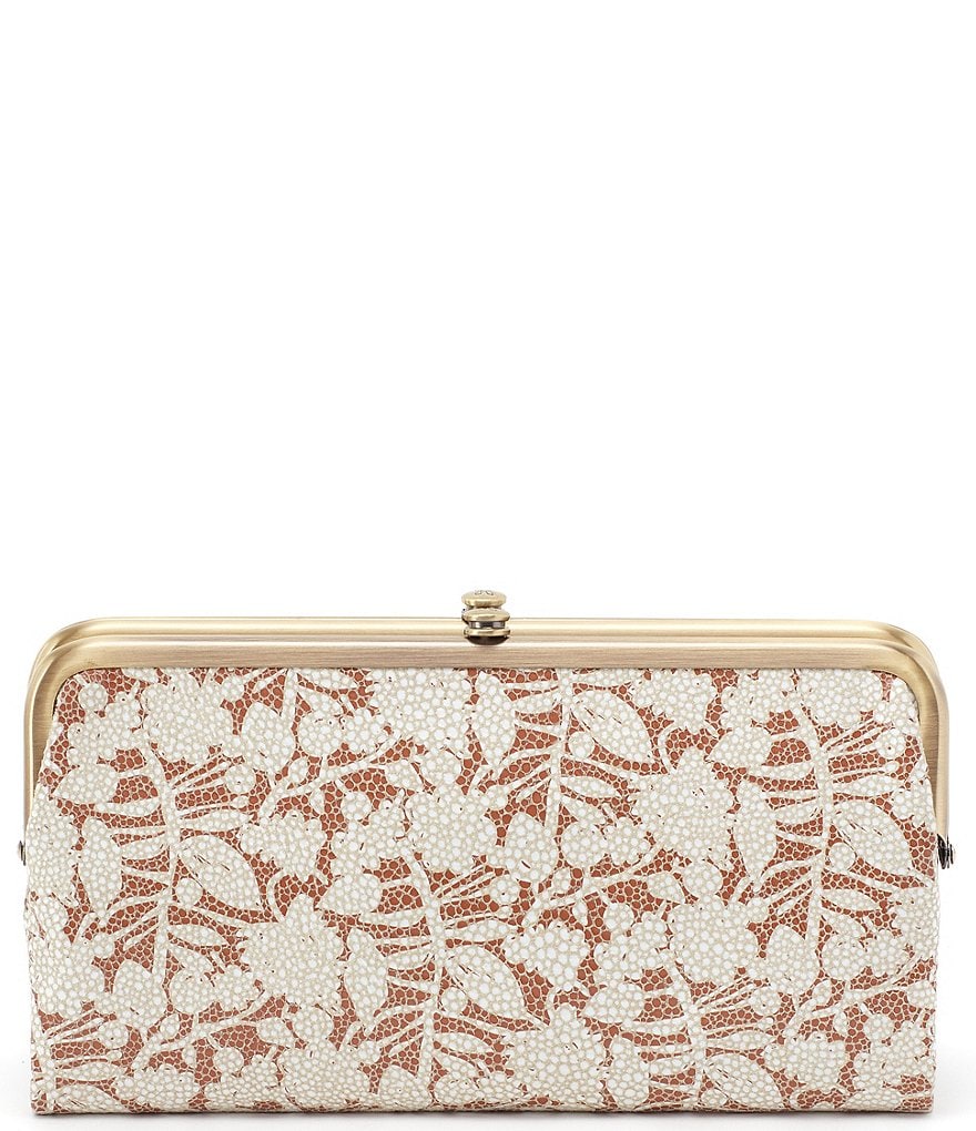 HOBO Original Leather Lauren Double-Frame Clutch Wallet