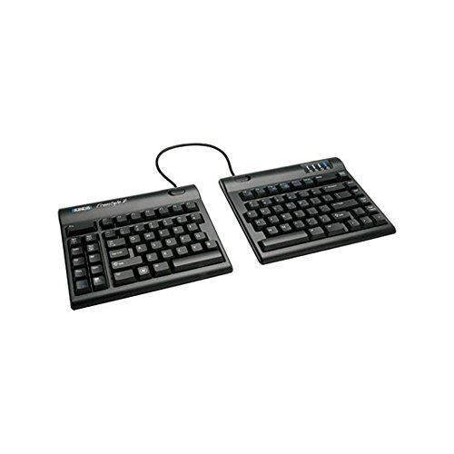 Kinesis Freestyle2 Keyboard for PC, Us English Legending, Black, 9 Inch Maximum - KB800PB-US