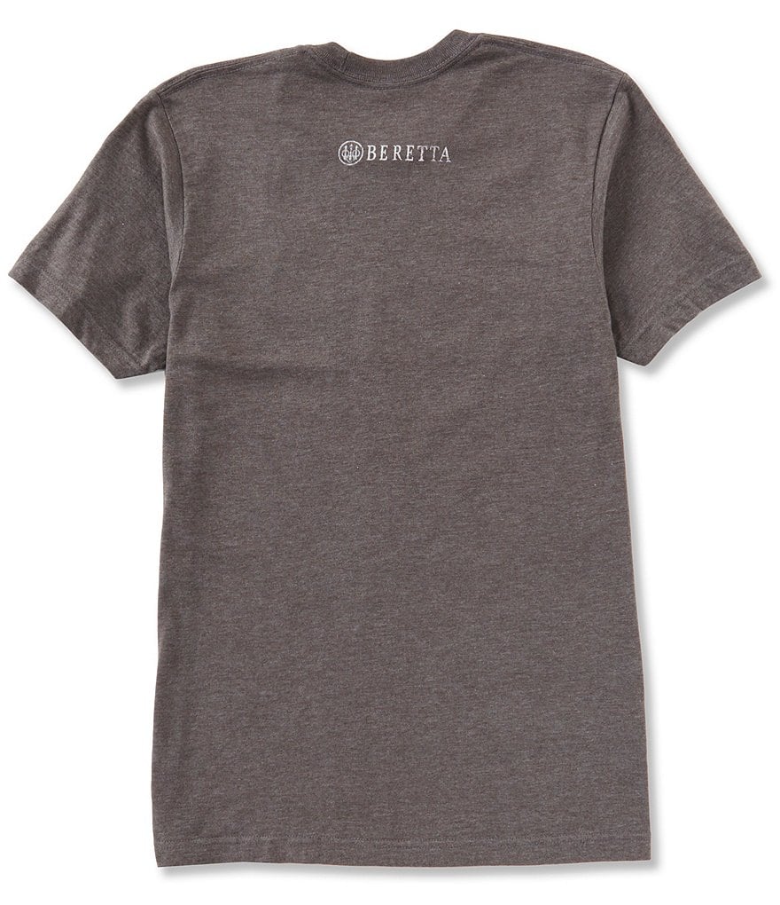 Beretta Distressed Graphic Trident Logo Short-Sleeve Tee