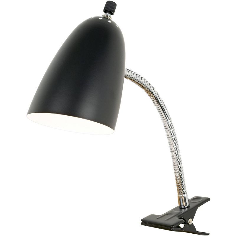 Pro Track Black Gooseneck LED Headboard Clip Lamp