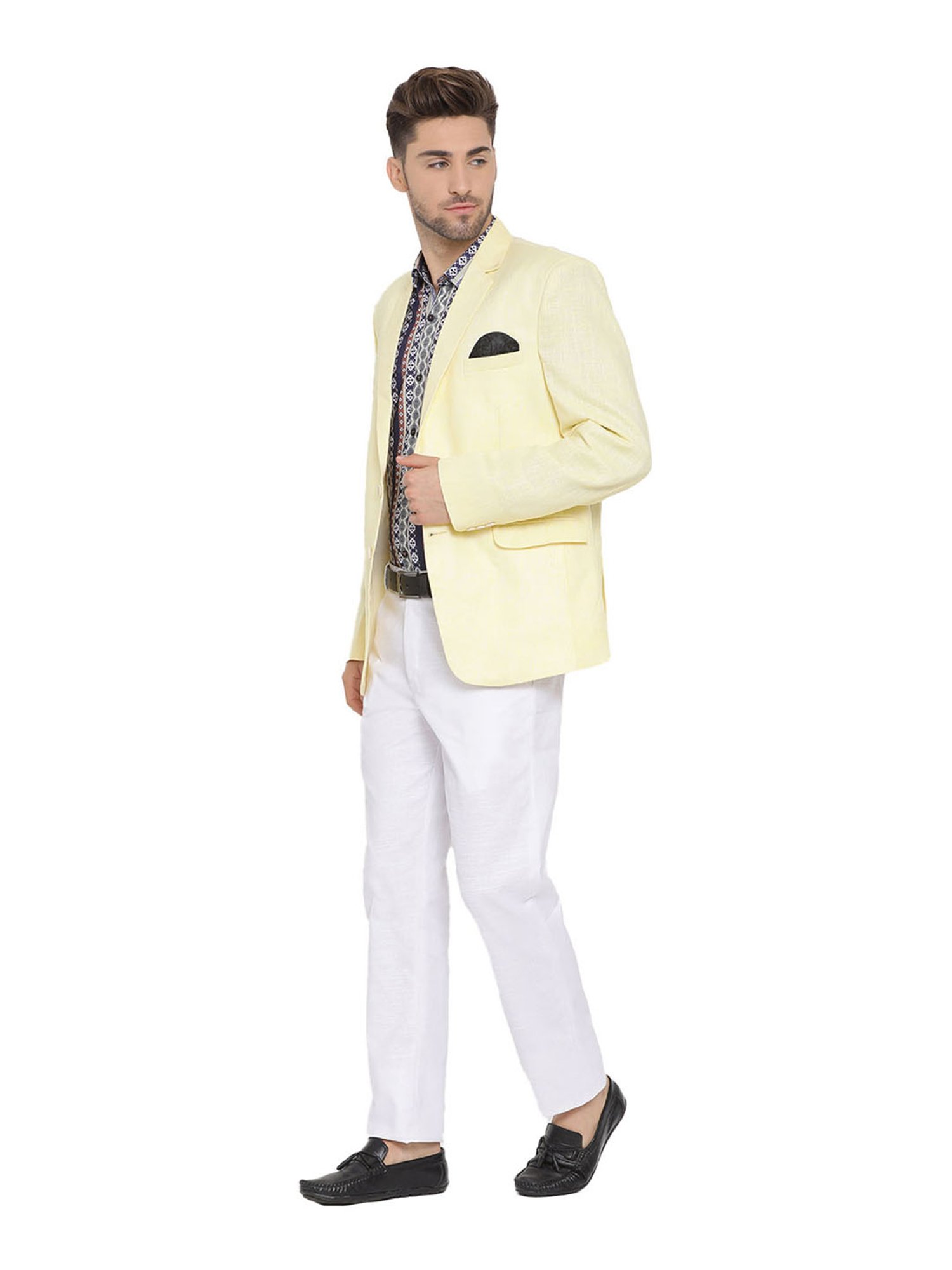 Parx Black Regular Fit Two Piece Suit