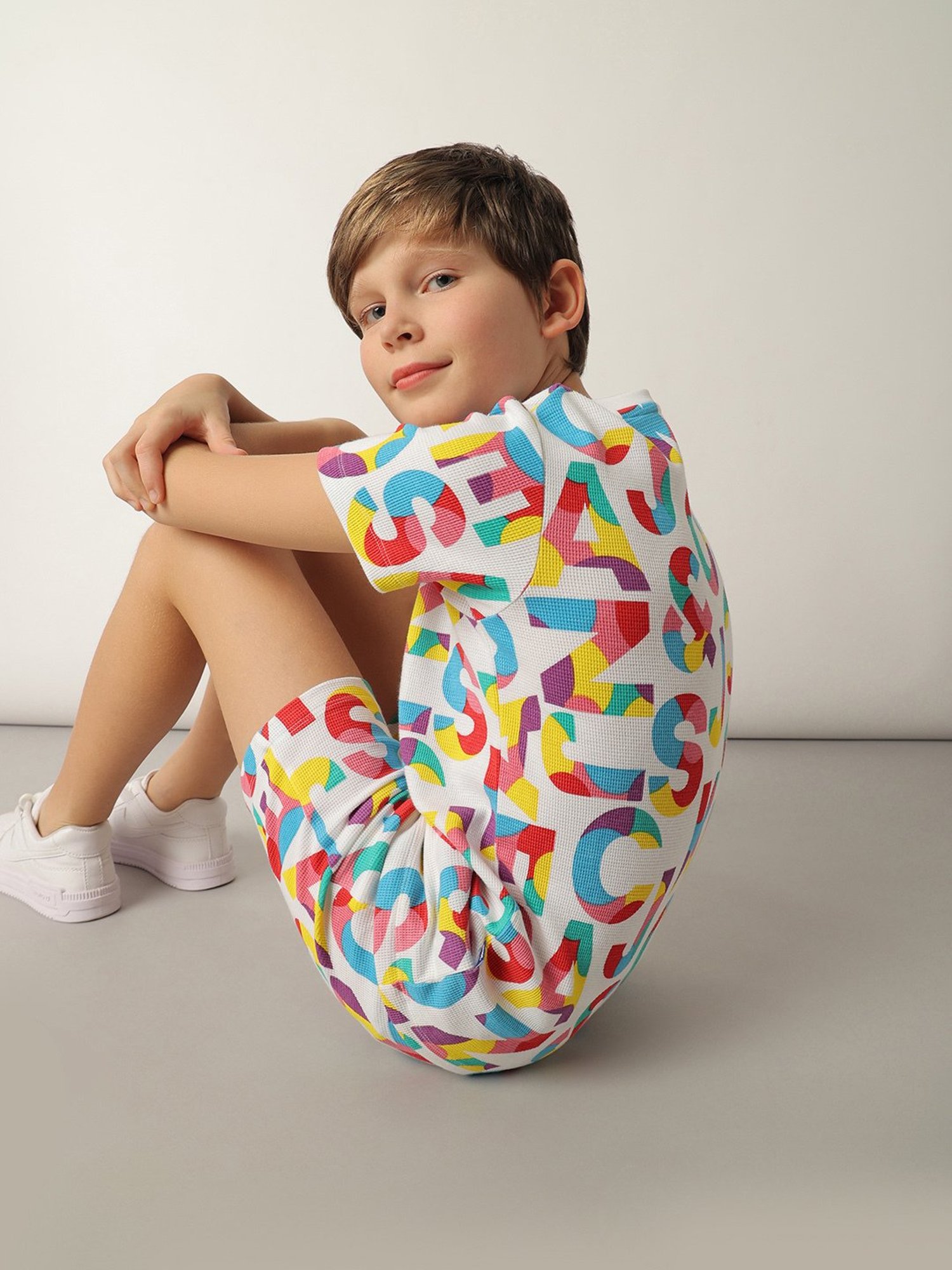 Jack & Jones Junior White Printed T-Shirt