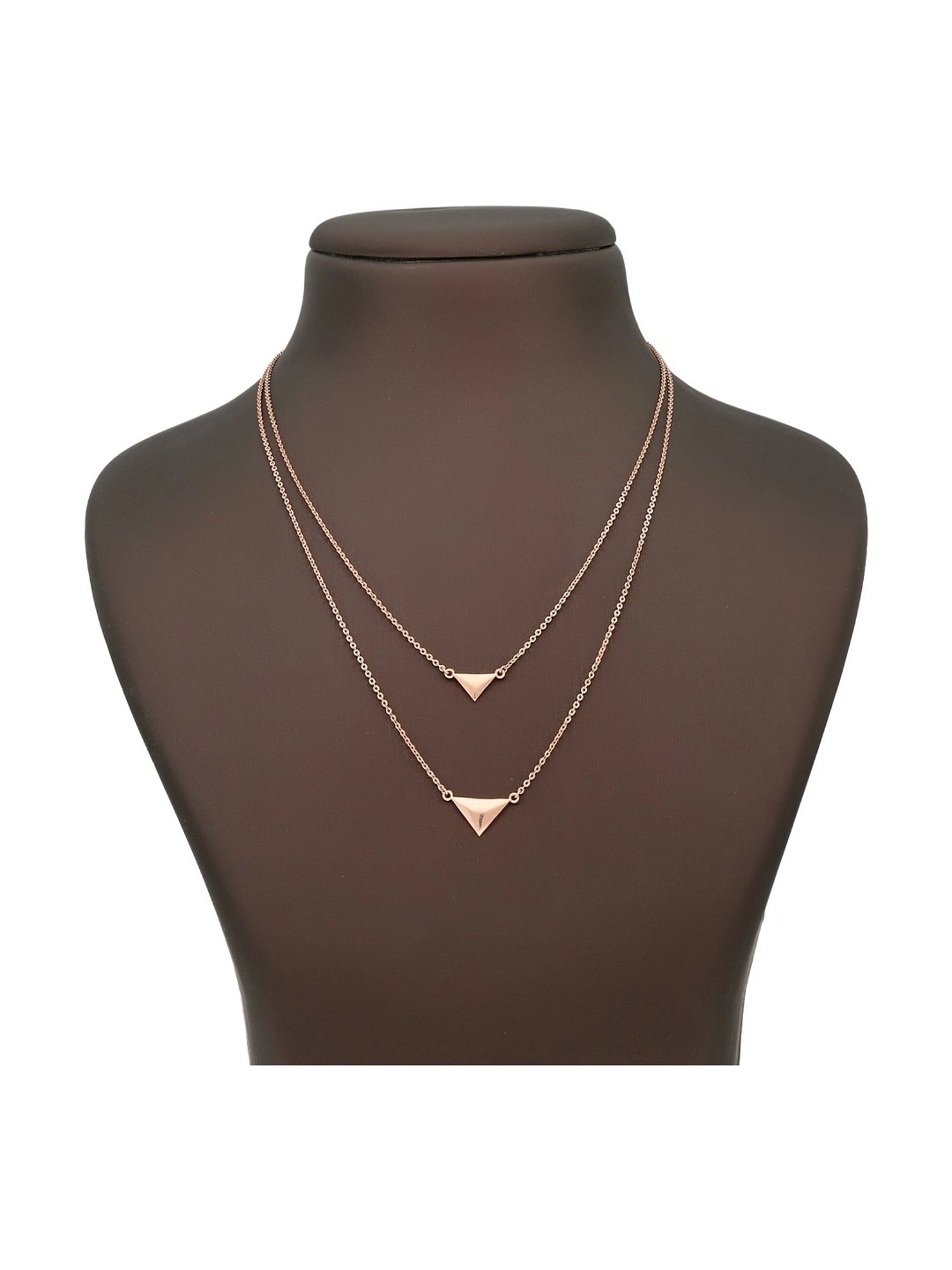 CKC Repouss&iquest; Work Rudraksha Gold Extender Neck Chain: Spiritual Elegance