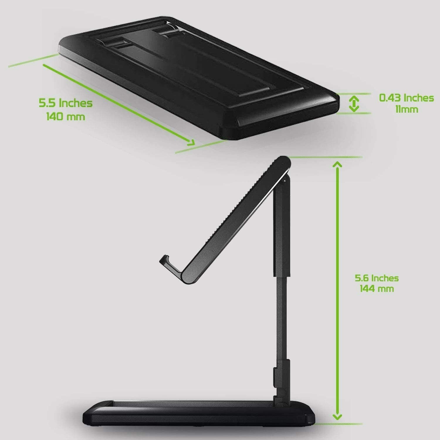 Cellet Adjustable Foldable Desktop Mount Stand for Smartphones / Tablets / iPad