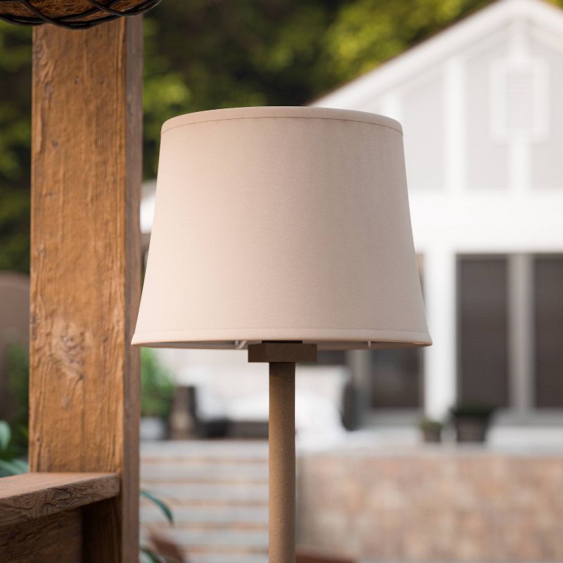 1 Light Outdoor Post Mount Black - Aurora Lighting