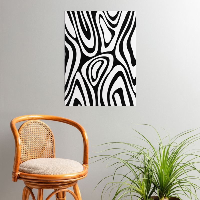 Alisa Galitsyna Black White Minimal Poster- 18" x 24" - Society6