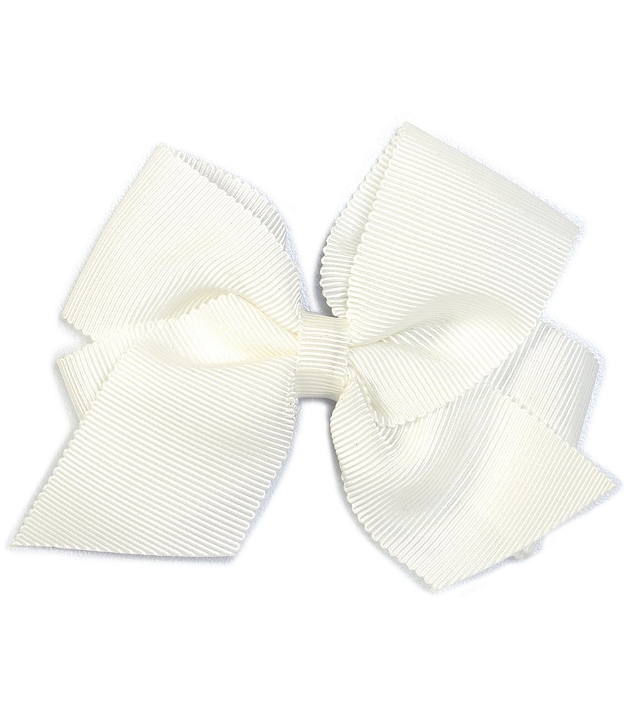 Edgehill Collection Little Girls Sparkle Satin Bow Wrap Headband