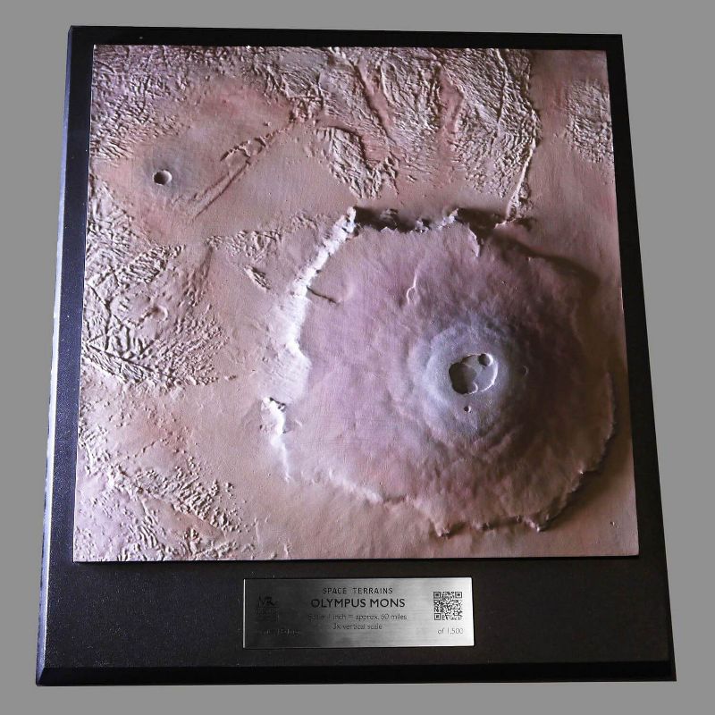 Master Replicas Space Terrains Olympus Mons Aerospace Replica