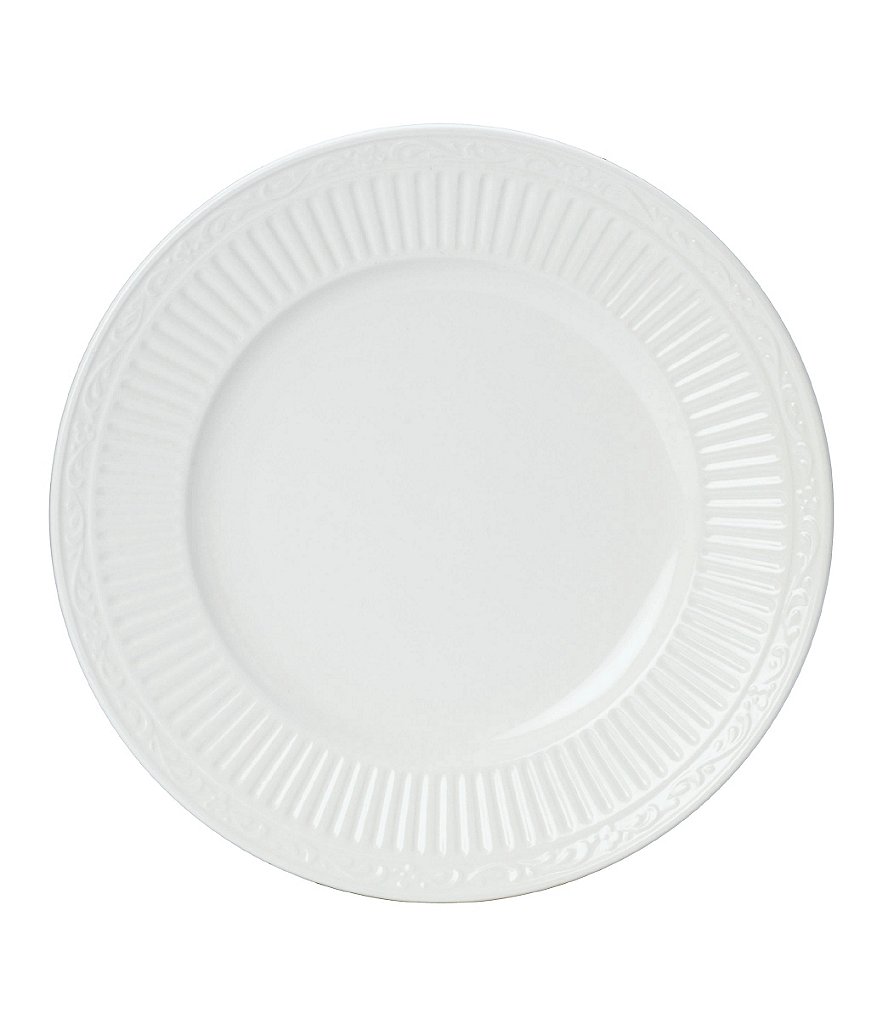 Mikasa Italian Countryside Ridged Floral Stoneware Salad Plate